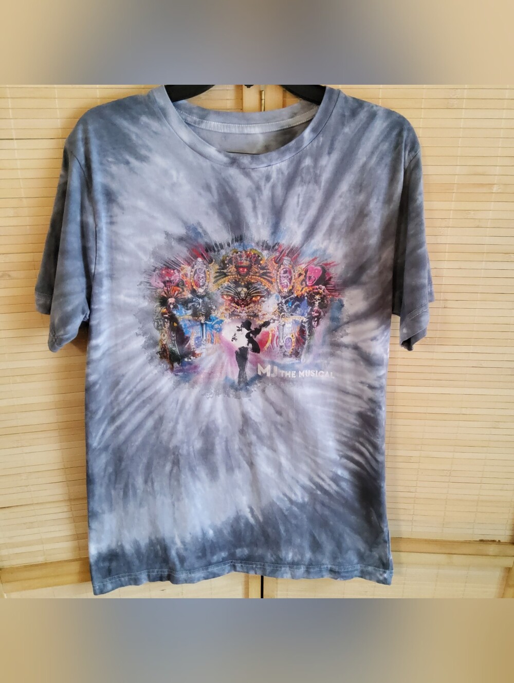 MJ The Musical Tie-Dye Short Sleeve Tee - Gray